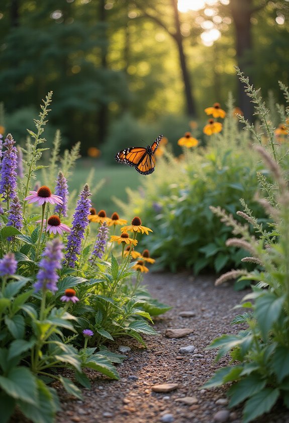 attract pollinator friendly wildlife habitats naturally