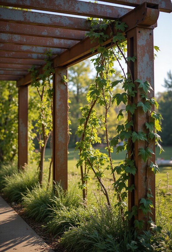 durable low impact recycled metal frames