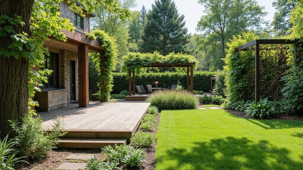 eco friendly outdoor green spaces