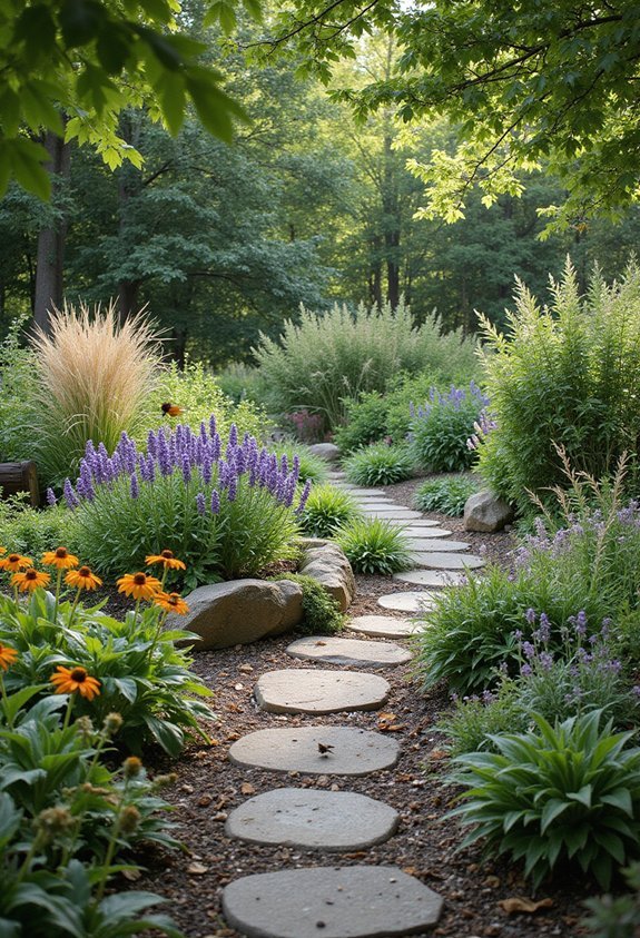 native plants support pollinators and wildlife