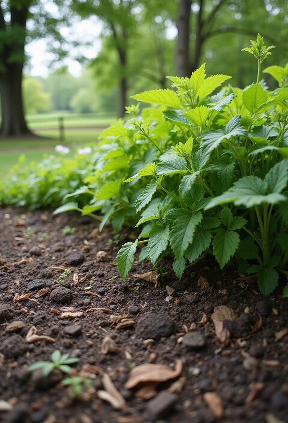 organic nutrient rich well draining soil amendments