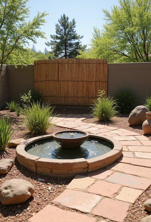 recirculating birdbath rain barrel sustainable water