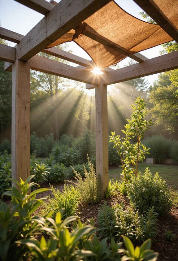 recycled shade structures eco friendly chill zone