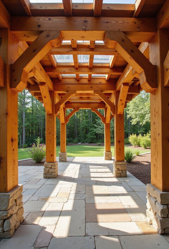 spacious sturdy breezy entertaining pavilion