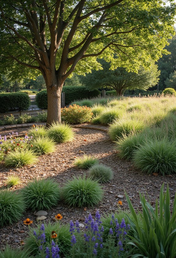 sustainable low maintenance native garden paradise