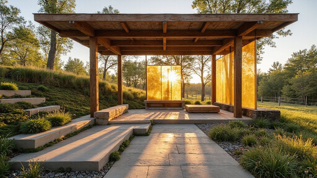 sustainable materials revolutionizing outdoor architecture