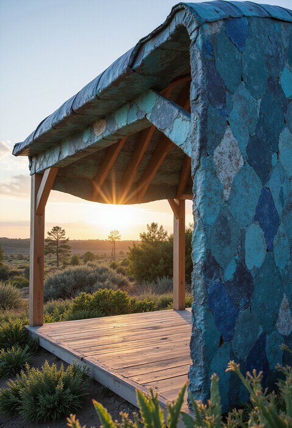 turning ocean waste into durable structures